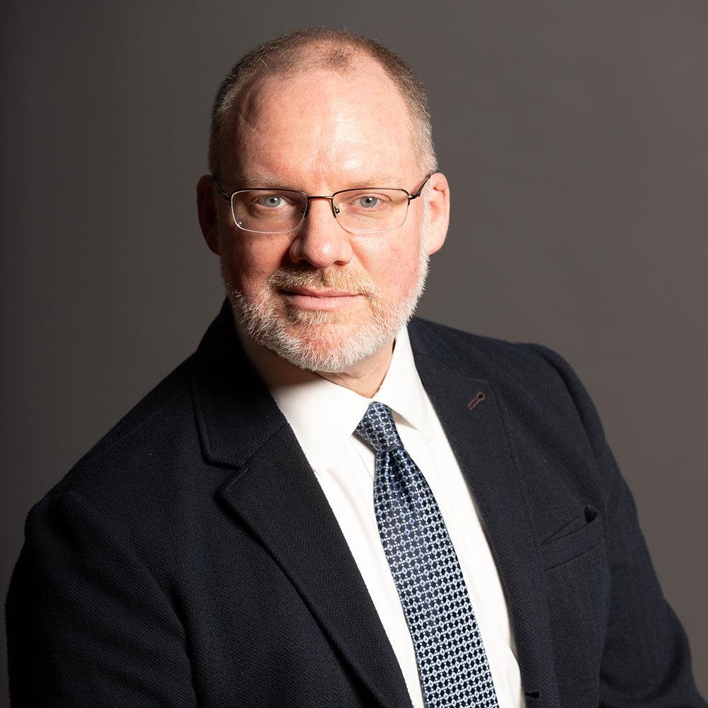 Portrait of Robbins Dance Floors team member, James Fayette, Vice President Business Development - Dance & Performing Arts